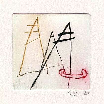 Zonder titel, 8 x 8 cm